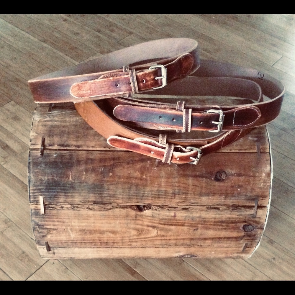Men’s and ladies Ranger leather belt